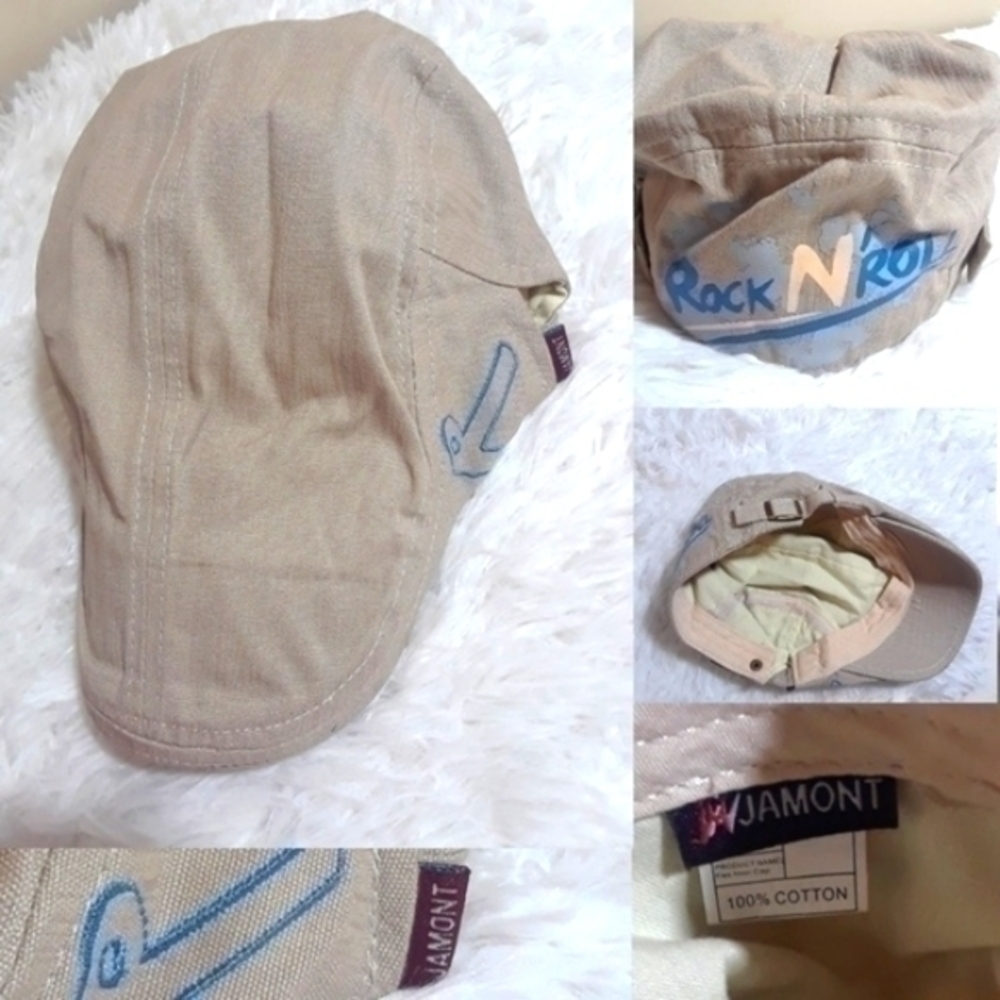 Jamont Roc-N-Roll Kids Newsboy Beret Cap-Size OS